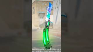 CS2 Updated BUTTERFLY GAMMA DOPPLER Knife PHASE 1  CS2 UPDATED BUTTERFLY KNIFE shorts csgo [upl. by Ashwin]