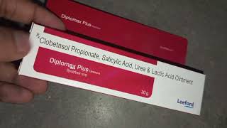 Clobetasol Propionate Salicylate Urea amp Lactic Acid Ointment Uses in hindi  Diplomax Plus Cream [upl. by Sheridan]