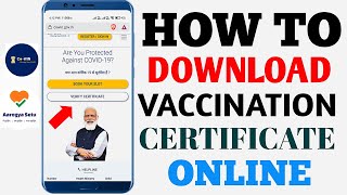 how to get vaccination certificate  How to get beneficiary id for vaccine covid certificate  Cowin [upl. by Per]