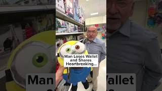 Man Loses Wallet and Shares Heartbreaking Story usa shorts [upl. by Joktan]