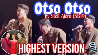 OTSO OTSO cover BY STELL AJERO SB19  NEWFRONTIER THEATER  02Mar2024 🎙️ [upl. by Nanfa]