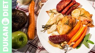 OnePan Beetroot and Carrot Roasted Chicken Thighs [upl. by Marice]