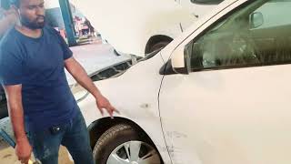 car fender dent repair car door dent repair shortsfeed viralvideo tending [upl. by Corrinne]