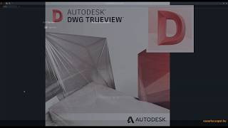 Autodesk DWG TrueView DWG nézegető  dwg viewer [upl. by Home]