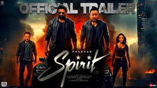 Spirit Trailer  Spirit Release Date  Spirit Movie Update  Spirit Trailer Prabhas  Spirit Teaser [upl. by Oslec]