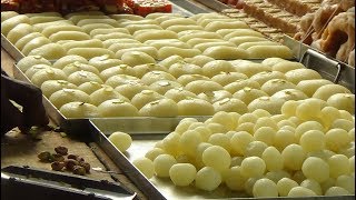 Rasgulla Sweet Making  Rasgulla Recipe  Bengali Sweet  Indian Sweets Making Video [upl. by Hesper]