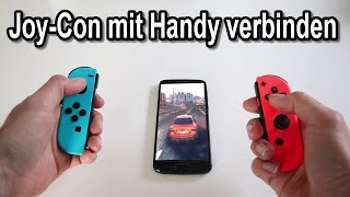 JoyCon mit Handy  Tablet verbinden  Nintendo Switch Controller mit Smartphone verbinden [upl. by Festa]