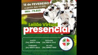 LEILÃO Virtual e Presencial da Cruzeta Leilões  Frutal  MG  Dia 15022024 [upl. by Nadabas]