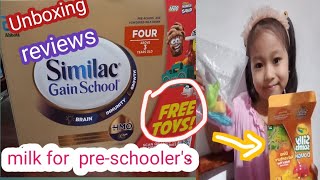 Similac gain school product reviews and unboxing preschoolmilk lifeofmom [upl. by Adaval]