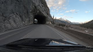 BC Hwy 3 Cranbrook  Fernie BC Time Lapse [upl. by Analad]