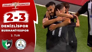 Denizlispor 23 Burhaniye Belediyespor MAÇ ÖZETİ Ziraat Türkiye Kupası 2 Tur Maçı [upl. by Dulcie]