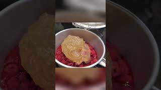 Perfect raspberry jelly dessert asmrsounds cake cakes explore food jelly raspberry shorts [upl. by Fabrienne707]