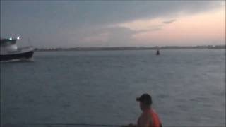 Townsends Inlet New Jersey at Sunset  fishing [upl. by Ware682]