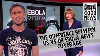 The Difference Between US vs UK Ebola News Coverage [upl. by Eedyah]