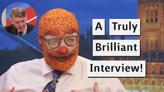 Baked Bean Man Interviewed By Jacob ReesMogg [upl. by Funk]