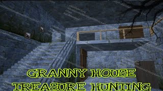 GRANNY HOUSE TREASURE HUNTING pubg  code 7237720 Granny horror house  granny house treasure [upl. by Silrak]