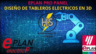 Curso Eplan Pro panel 29  Diseño de tableros industriales en 3D [upl. by Gorrono]