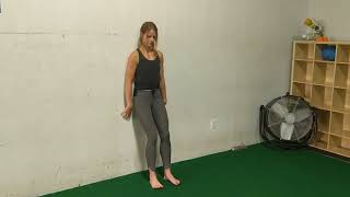 Exercise Demo Anterior Tibialis Raise [upl. by Chaunce]