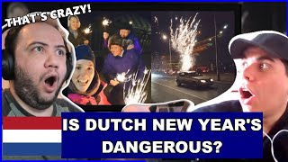 Is Netherlands Safe During New Year Dutch Fireworks Tradition [upl. by Hilaire196]