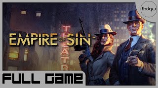 Empire of Sin PC Full Gameplay Walkthrough No Commentary [upl. by Nnylf821]