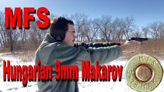 Hungarian MFS 9mm Makarov Review and History [upl. by Tocs666]