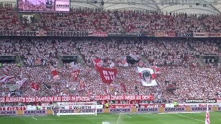 VFB vs Mainz 05  CC97 quotZöll Wir Denken Immer Anquot 2017 live  MercedesBenz Arena  Stuttgart [upl. by Dierdre]