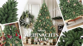 Ein Weihnachtsbaum mit einem eleganten Holzsockel Salcar Weihnachtsbaum XT57 [upl. by Nojed]