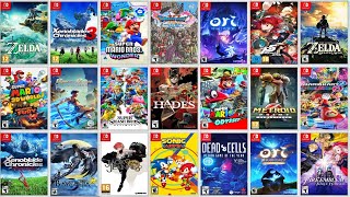 Top 55 Greatest Nintendo Switch Games So Far According to Metacritics Metascore Ranking [upl. by Boehmer22]