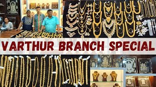 VARTHUR SPECIAL SANKALPA SILVER JEWELLERY 925 WHOLESALE SILVER JEWELLERY necklace silverornaments [upl. by Adnalram644]