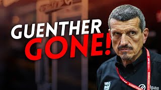 GUENTHER STEINER’S sudden departure from HAAS F1 team [upl. by Mathilda516]