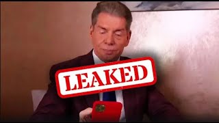 Vince McMahon Reads His Text Messages [upl. by Einhpets]