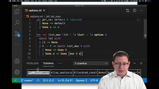 Options  OCaml Programming  Chapter 3 Video 20 [upl. by Ras]