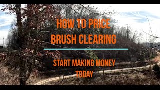 HOW TO PRICE A BRUSH CLEARING JOB [upl. by Treblig386]