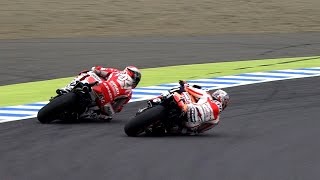 MotoGP™ Motegi 2014 – Best overtakes [upl. by Balcke690]