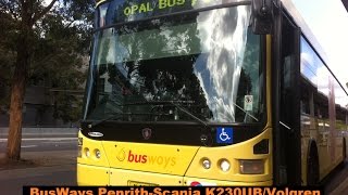 NSW Transport Video 19 BuswaysScania K230UBVolgren CR228L 1128 [upl. by Willette]