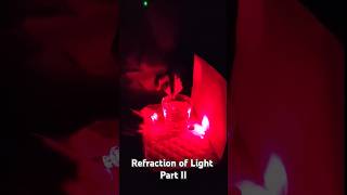 Refraction of Light  Part II scienceexperiment shorts ytshorts education karanrao [upl. by Nnaeel659]