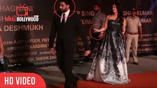 WHY  Abhishek Bachchan Got Angry To Aishwarya Rai  Full Video  Sarbjit Grand Premiere [upl. by Kerrie]