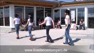 Tennesse Run Line Dance ohne Ton für deutsche Zuschauer [upl. by Darcee]