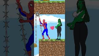 Please help SpiderMan save his sonspiderman JOKER hulk superheroes marvel [upl. by Petite]