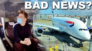 UH OH  British Airways A380 Business Class Review [upl. by Melonie]