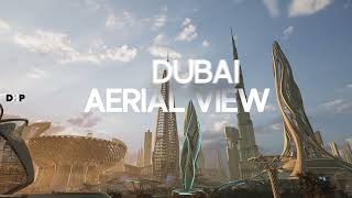 Dubai United Arab Emirates  by drone 4K [upl. by Garzon]