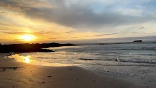 Sunset over Pollan Bay Ballyliffin Donegal [upl. by Marchese]