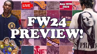 🚨LIVE🚨  The Ultimate Supreme FW24 Lookbook Review [upl. by Liederman]