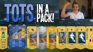 FIFA 14  TOTS PLAYER IN A PACK  HUGE Pack Opening [upl. by Mccall635]