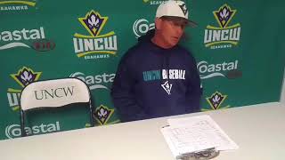 UNCUNCW baseball postgame [upl. by Urdna]