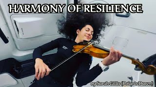 HARMONY OF RESILIENCE Violin cover by Sarah Gillis  Reys Theme by John Williams  Polaris Dawn [upl. by Cordier]