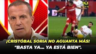 😠 Cristóbal Soria EXPLOTA y en el MINUTO 85 ¡PASA ESTO [upl. by Ursola]