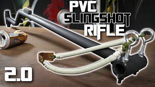 PVC Slingshot Rifle 20 Best on YouTube [upl. by Cami]