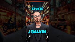 J Balvin Carin León  Stoker Letra  Lyrics shorts [upl. by Eeclehc]