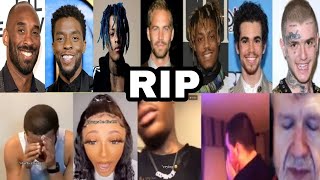 Live reactions to celebrity deaths [upl. by Tome]